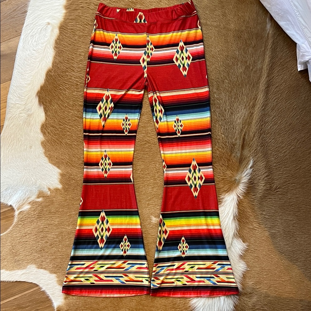 Tasha Polizzi Serape Palazzo Pants